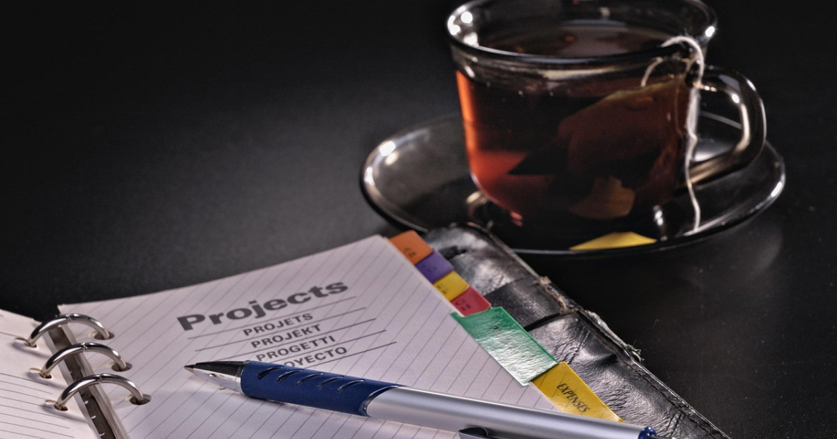 stressed businessman accounting documents desk